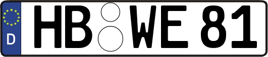 HB-WE81