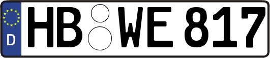 HB-WE817