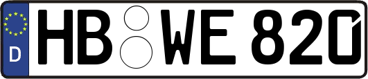 HB-WE820