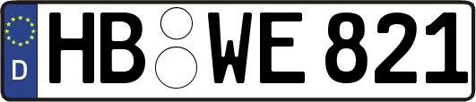 HB-WE821