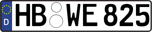 HB-WE825