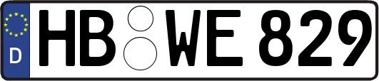 HB-WE829