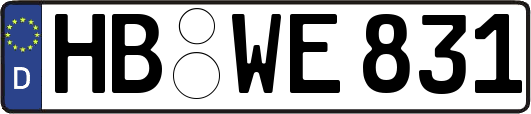 HB-WE831
