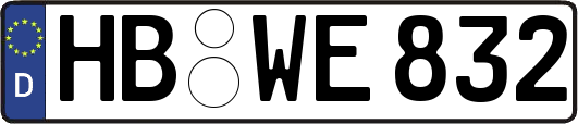 HB-WE832