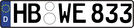 HB-WE833