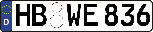 HB-WE836