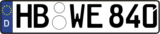 HB-WE840