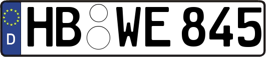 HB-WE845