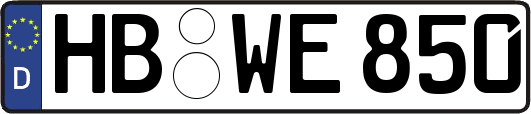 HB-WE850