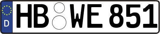 HB-WE851