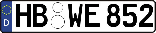 HB-WE852