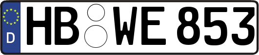 HB-WE853