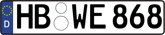 HB-WE868