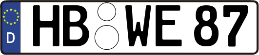 HB-WE87