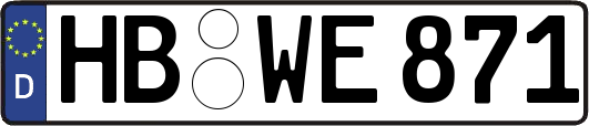 HB-WE871