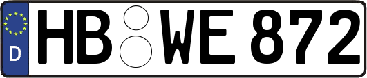 HB-WE872