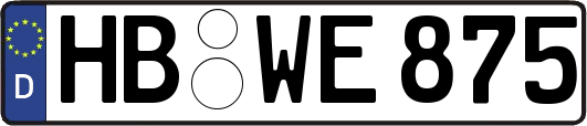 HB-WE875