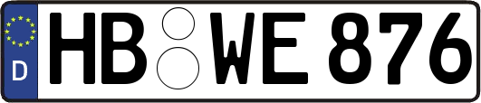 HB-WE876