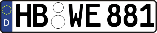 HB-WE881