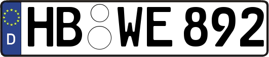HB-WE892