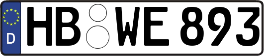 HB-WE893