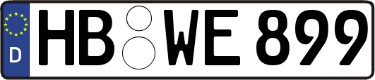 HB-WE899