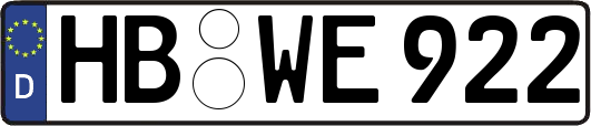 HB-WE922