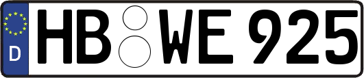 HB-WE925