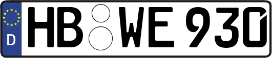 HB-WE930