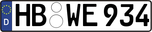 HB-WE934