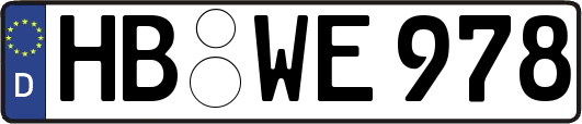 HB-WE978