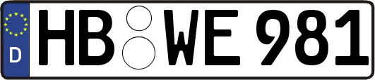 HB-WE981