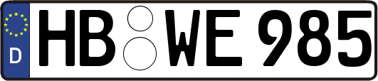 HB-WE985