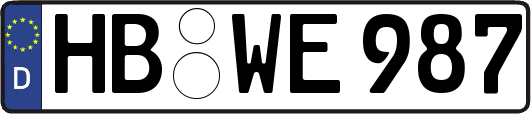 HB-WE987