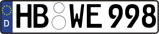 HB-WE998