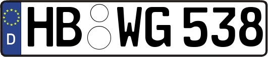 HB-WG538