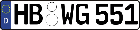 HB-WG551