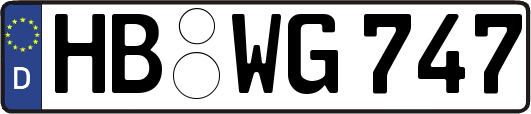 HB-WG747
