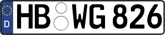 HB-WG826