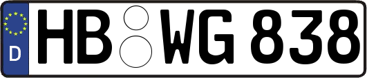 HB-WG838