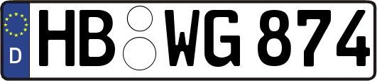 HB-WG874