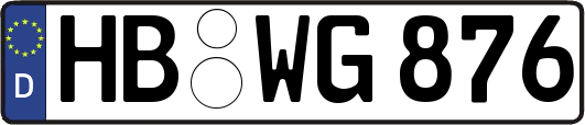 HB-WG876