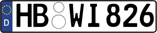 HB-WI826