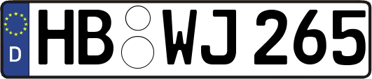 HB-WJ265