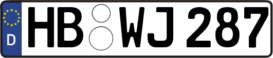 HB-WJ287