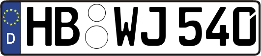 HB-WJ540