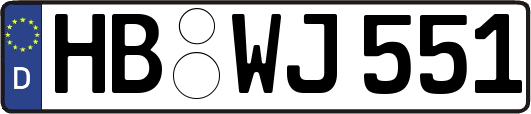 HB-WJ551