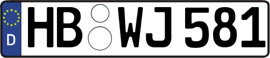 HB-WJ581