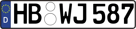 HB-WJ587