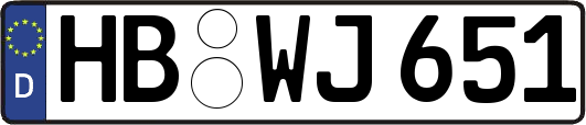 HB-WJ651